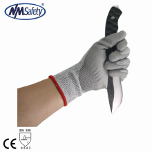NMSAFETY Neue Ankunft Cut resistant Level 5 Arbeitshandschuhe cutproof en388 Anti-Cut-Handschuhe